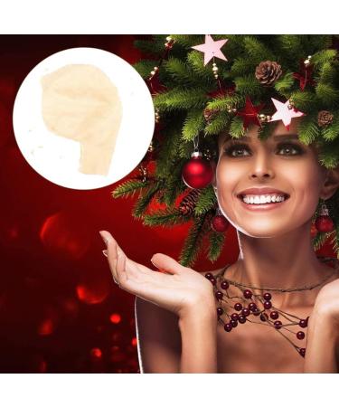 1 Piece Latex Bald Cap Bald Caps for Adults Makeup Bald Head Wig Cap Costume Accessory - Buy Online on GoSupps.com