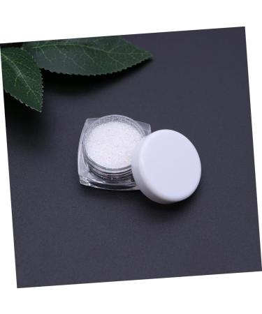 Beatifufu 2pcs Loose Pigment Eyeshadow Glitter Eyeshadow Loose Eyeshadow Glitter White - Buy Online on GoSupps.com