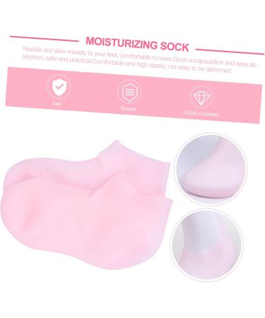 POPETPOP 2 Pairs Protective Socks Heel Sleeve Moisturizing Socks for Moisturizing Feet Pedicure Socks Ladies Socks Women Socks Heel Boots Preserve Moisture Sock Sebs Care Cracked Socks Miss - Buy Online on GoSupps.com