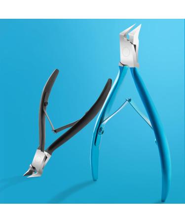 Stainless Steel Nipper Toenail Art Manicure Pedicure Care Trim Plier Cutter Beauty Scissors Tools Silver A - Buy Online on GoSupps.com