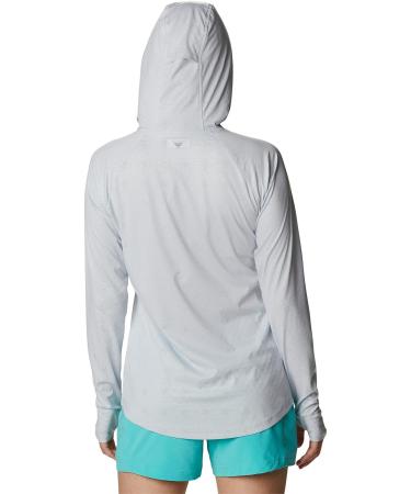 Columbia Women's Tidal Deflector Ice Ls Hoodie - Cirrus Grey (Large) - Buy Online on GoSupps.com