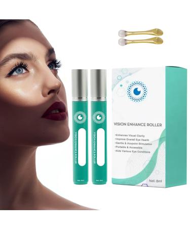 Vision Roller OphthlaMed Vision Enhance Roller Vision Enhance Massage Roller Enhances Visual Clarity (2 Pcs)