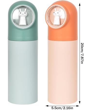 Zimoer Portable Toothbrush Case for Kids - 2 Pack Dust Protection Holder for Home Camping Hiking & School (Orange & Green) - Buy Online on GoSupps.com