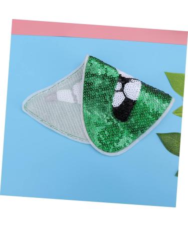 Tofficu 3pcs Sewing Patches Craft Patches Denim Dress for Women Multicolor Dress Tongue Subsidy Men's Lips Greenx3pcs mediumx3pcs - Buy Online on GoSupps.com