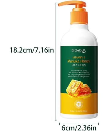 Honey Body Gel | Moisturizing Firming Vitamin E Body Butter Lotion | Hydrating Moisturizer for Face and Body Cream for Dry Skin for Women Bexdug - Buy Online on GoSupps.com