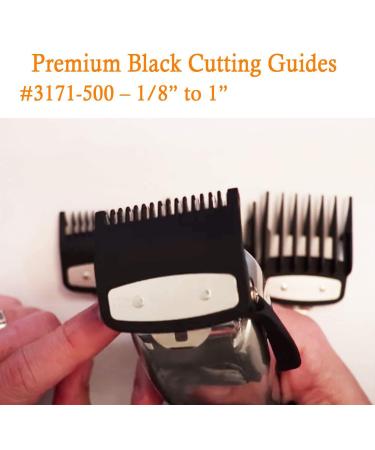 Professional Trimmer Attachments for Wahl Magic Clip Hair Clipper - 10 Pieces by Poweka | International Shipping Available - Buy Online on GoSupps.com