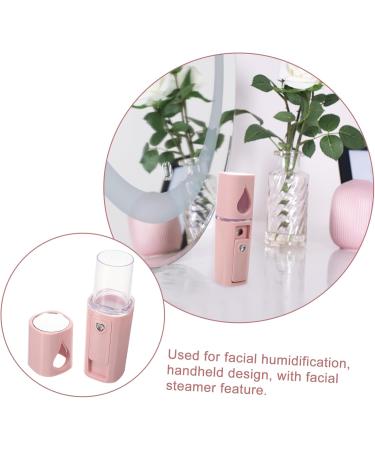 WOONEKY Hydrating Beauty Instrument Portable Mister Steamer Face Facial Mister Mini Facial Sprayer Pink Abs - Buy Online on GoSupps.com