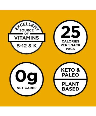gimMe Organic Roasted Seaweed Sheets - Toasted Sesame | Keto, Vegan, Gluten-Free Snack | 12 Count - Buy Online on GoSupps.com