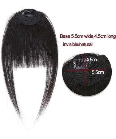 Bangs Hair Clip Bangs with Temples Real Human Hair Light Fringe Bangs Natural Clip Hair Piece for Women Girls Natural Bangs Clip in Hair(Color:#1B) - Buy Online on GoSupps.com