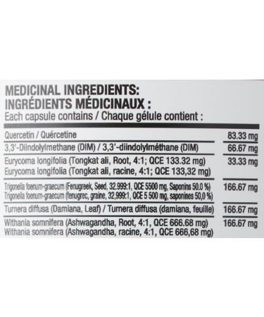 Alpha Jym 180 Vege Caps Testosterone Support Increase Male Performance Energy Strength Healthy Balance Between Estrogen and Testosterone  - Buy Online on GoSupps.com