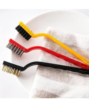 Iplusmile 3-St Rust Brush Set - Rustproof Steel & Copper Wire Detailing Brushes for Auto & Metal Cleaning - Buy Online on GoSupps.com
