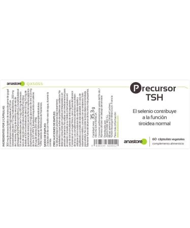 Precursor TSH * 60 capsules * Natural formula balanced with active ingredients - Buy Online on GoSupps.com