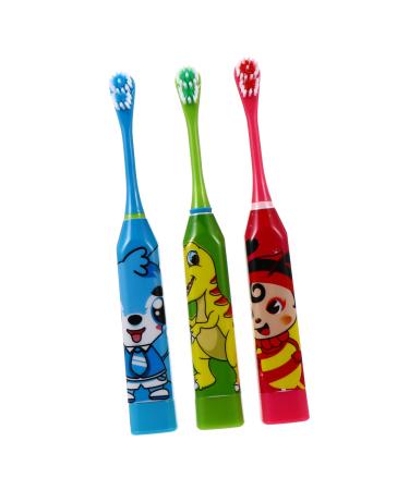 1 Set Electric Toothbrush Abs Tool Cartoon