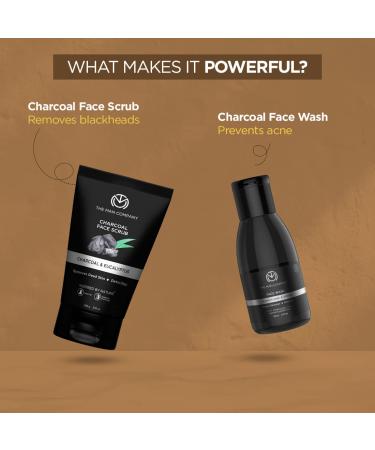 Buy The Man Company Face in Point Facial Kit | Vitamin C Serum Charcoal Wash & Moisturizing Cream for Men - Soft & Supple Skin Gift Set - Buy Online on GoSupps.com