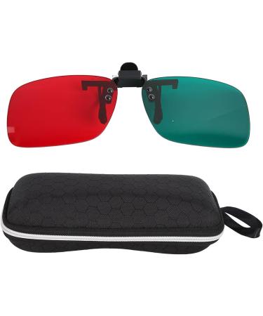 Red Green Clip-On Glasses for Amblyopia - Visual Function Training - International Shipping Available - Buy Online on GoSupps.com