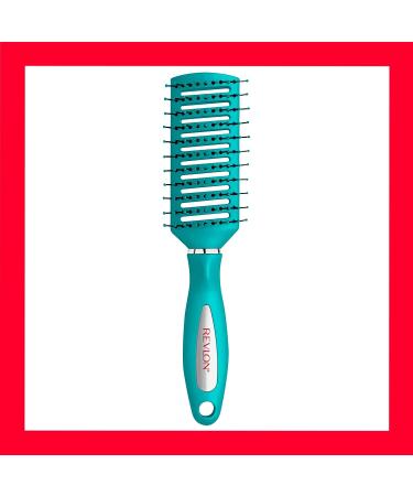 Revlon Quick Dry & Volume Vented Mint Hair Brush - Buy Online on GoSupps.com