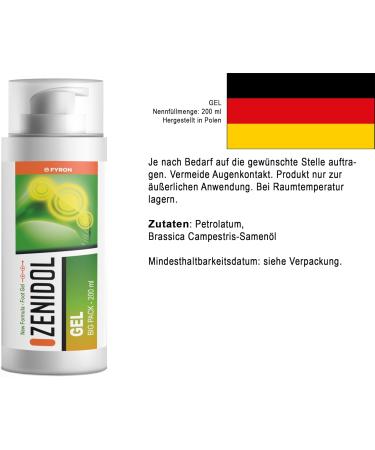  FYRON Zenidol Gel 200 ml - Buy Online on GoSupps.com