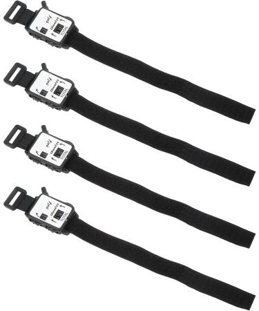 HERCHR 4-Piece Golf Counter Watch Set - Portable Manual Stroke Tracker for Golfers - Accurate Stroke Keepers - Buy Online on GoSupps.com