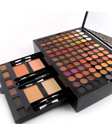 DISAAR 180 Colors Matte Eyeshadow Makeup Powder Blush Brow & Eyeliner Set - Buy Online on GoSupps.com