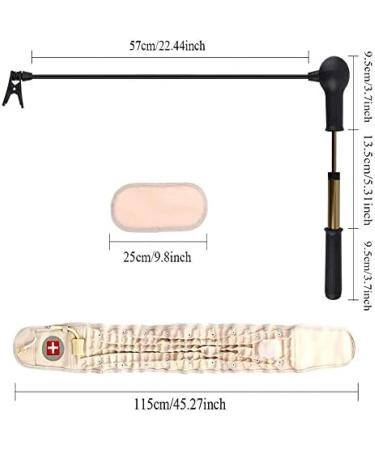Decompression Back Belt | Spine-Air Traction for Lower Back Pain Relief & Support - Buy Online on GoSupps.com