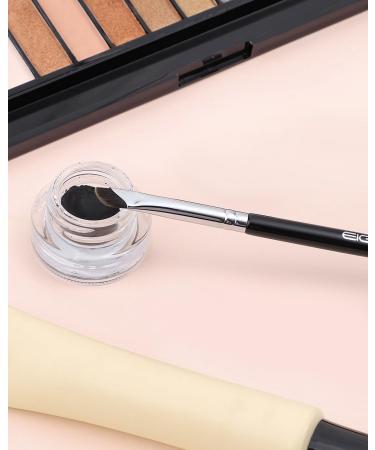 EIGSHOW Sickle Eyeliner Brush - Fine Gel Liner Makeup Brush for Precision Winged Eyeliner, Eyebrow & Eyeshadow (E865) - Buy Online on GoSupps.com