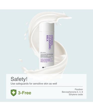 CELLBYCELL Epidermal Cleansing Milk | Creamy Soft Cleanser Removes Makeup & Impurities Without Drying Out the skin | 200ml - Buy Online on GoSupps.com