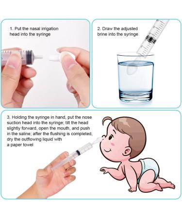 Uraqt Nasal Douche Replacement Head - 4 PC Attachments for Nasal Rinsing | Silicone Tips for Adults Babies & Children | Olive Type Nose Washing Can - Buy Online on GoSupps.com