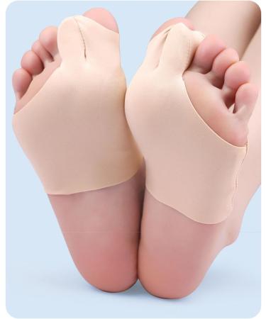 Buy Bale Toe Spreader - Breathable Silicone Pad for Hallux Valgus Pain Relief | Large Toe Spreader for Sleeping (Beige) - Free International Shipping - Buy Online on GoSupps.com