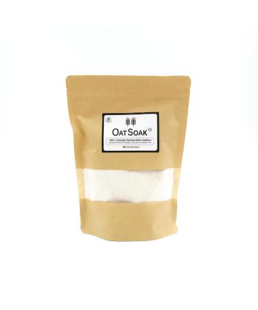 Bare Boutique - OatSoak 500g Colloidal Oats - Fine Oatmeal Skin Relief Soothing Bath for Itchy Skin Psoriasis Eczema Chicken pox and Sunburn. Ideal for Soap Making. 500.00 g (Pack of 1)