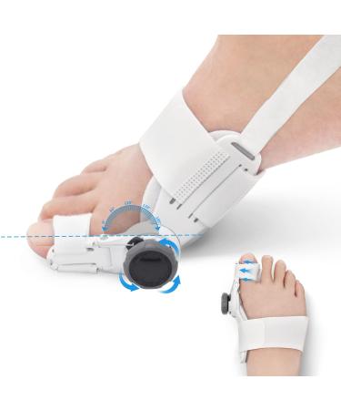 LOEFLIVG Adjustable Bunion Splint Toe Straightener for Bunion and Big Toe Pain Relief Bunion Corrector for Women & Men(1-PCS)