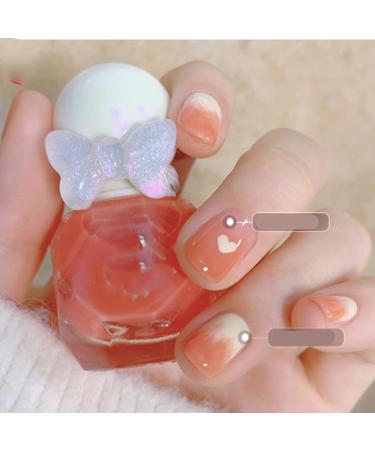 Zisemeil Water-Based Gel Nail Polish High Shine Long Lasting Manicure for Women (B10)