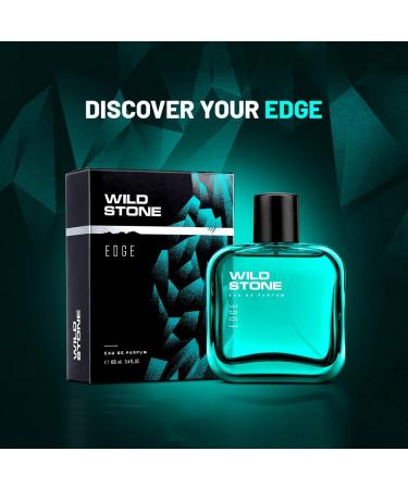Wild Stone Edge EDP Premium Perfume for Men 100 Ml | Long-lasting Eau De Parfum | Luxury Fragrances | Fragrance for Modern Lifestyle | Ideal Gift For Him | Premium Scent For Men - Buy Online on GoSupps.com