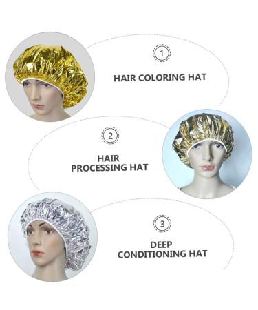Lurrose Hairdressing Insulation Hat - 40 Pcs Women's Hair Heating Cap for Deep Conditioning and Salon Processing - Buy Online on GoSupps.com