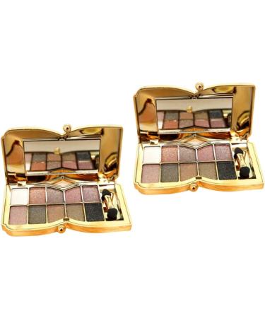 TOVINANNA 2pcs eyeshadow pallete eyeshadow palette eye shadow eye shadow palettes set palette - Buy Online on GoSupps.com