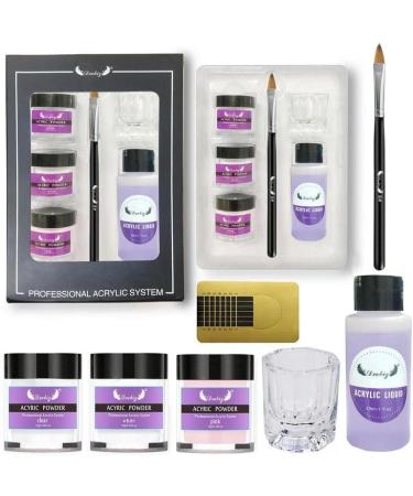Acrylic Powder And Liquid Set Material Shiny And Beautiful Acrylic Powder And Liquid Set Gift For Girls Beginner - (Style A Color: A) - Buy Online on GoSupps.com