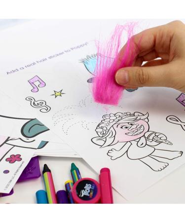 Tara Toys Trolls Hair Designer Rubbing Plates - Multi | Create Colorful Troll Hairstyles - Buy Online on GoSupps.com
