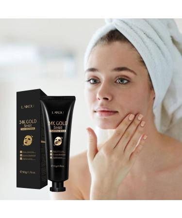 Peeloff Mask 50g Deep Cleansing Gold Snail Facial Pore Cleaner Oil Control Moisturizing Skin Care Moisturizing Facial Wash for Face Nose Large Pores Demaxiyad - Buy Online on GoSupps.com