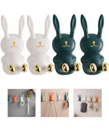 Alipis 16 StK Sticky Hooks - Versatile Bathroom Shaver Holder & Toothbrush Hooks Wall Connector Cable Organizers - White - Buy Online on GoSupps.com