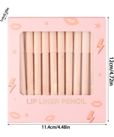  G n rique Lip Pencil Set | Long-Lasting Lip Pencil in 12 Colors Nourishing Lipstick for Women Lovers Girlfriends Mothers Aunts Makeup Lovers and More - Buy Online on GoSupps.com