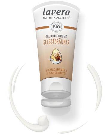 Lavera Self-Tanning Cream Face 50ml | Natural Vegan Self-Tanner | Moisturizing Natural Cosmetics - Buy Online on GoSupps.com