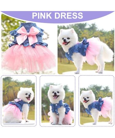 Sebaoyu Dog Dresses 3 Pack for Small Dogs | Summer Puppy Clothes Outfit | Breathable Pet Dress for French Bulldog, Chihuahua, Yorkie | Cute Cat Skirt Pup Tutu | Female Apparel (AA X-Small) - Buy Online on GoSupps.com