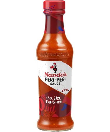 Nando's Extra Hot Peri-Peri Sauce (250ml) - Buy Online on GoSupps.com