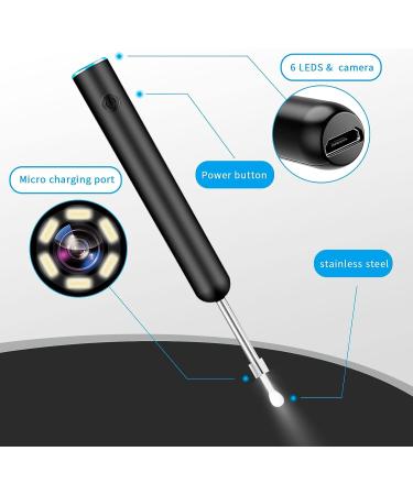 Wireless Ear Wax Removal Tool Camera | 1080P HD | 8 Pcs Set | Compatible with iPhone, iPad & Android - Buy Online on GoSupps.com