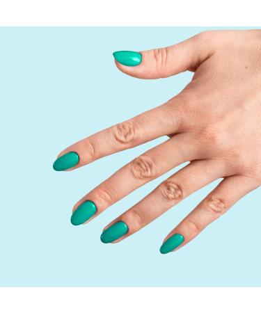 SEMILAC 448 Azure Green Nail UV Gel Polish | Long Lasting and Easy to Apply | Soak off UV/Led | Perfect for Home and Professional Manicure and Pedicure 7 ml - Buy Online on GoSupps.com