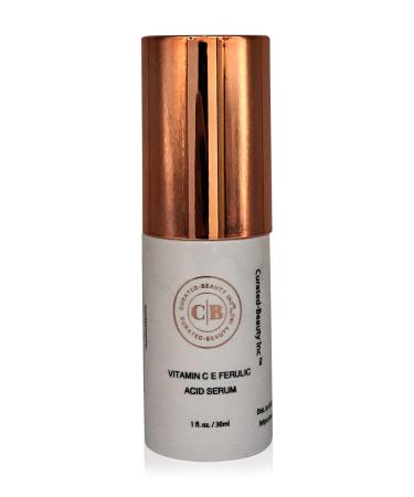Vitamin C E & Ferulic Acid Serum - Curated Beauty Inc | Radiant Skin International Shipping - Buy Online on GoSupps.com