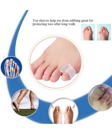 Pinky Toe Splint and Gel Separator Set| Bunion Corrector and Relief for Men and Women | Ideal for Walking, Running, Overlapping Toes - Buy Online on GoSupps.com