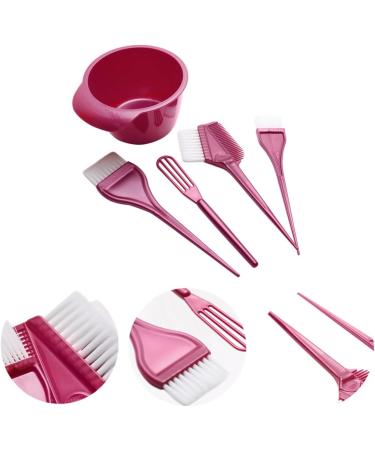 MAGICLULU 2 Sets Hairdressing Tool Professional Blender Mixology Kit Hair Coloring Tool Diy Hair Coloring Kit Pro Tools Hair Coloring Stirrer Hair Coloring Bowl Diy Hair Dye Abs Red Brush - Buy Online on GoSupps.com