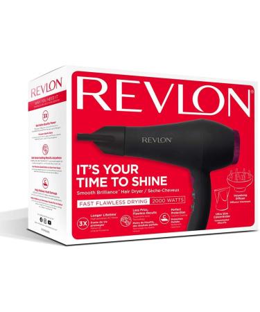 Revlon Perfect Heat 2000W Smooth Brilliance AC Motor Hair Dryer RVDR5251 - Buy Online on GoSupps.com
