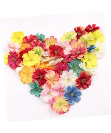 ABOOFAN 50pcs Ornaments White Plum Pink Simulation Supplies Handmade Crafts Flower Adornments DIY Blossoms As Shown Size 1 - Buy Online on GoSupps.com