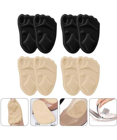 Lurrose 4 Pairs Sponge forefoot pad high heel liners gel Forefoot insert high heel insoles Non Slip Shoe Insert metatarsal insoles Shoe Pad 4d mesh stretch fabric - Buy Online on GoSupps.com